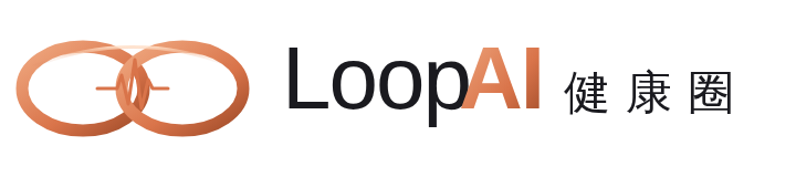 LoopAI 健康圈標準品牌標誌